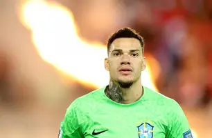 Ederson. Perú x Brasil no Estadio Nacional, Lima (Foto: Vitor Silva/CBF | Vitor Silva/CBF)