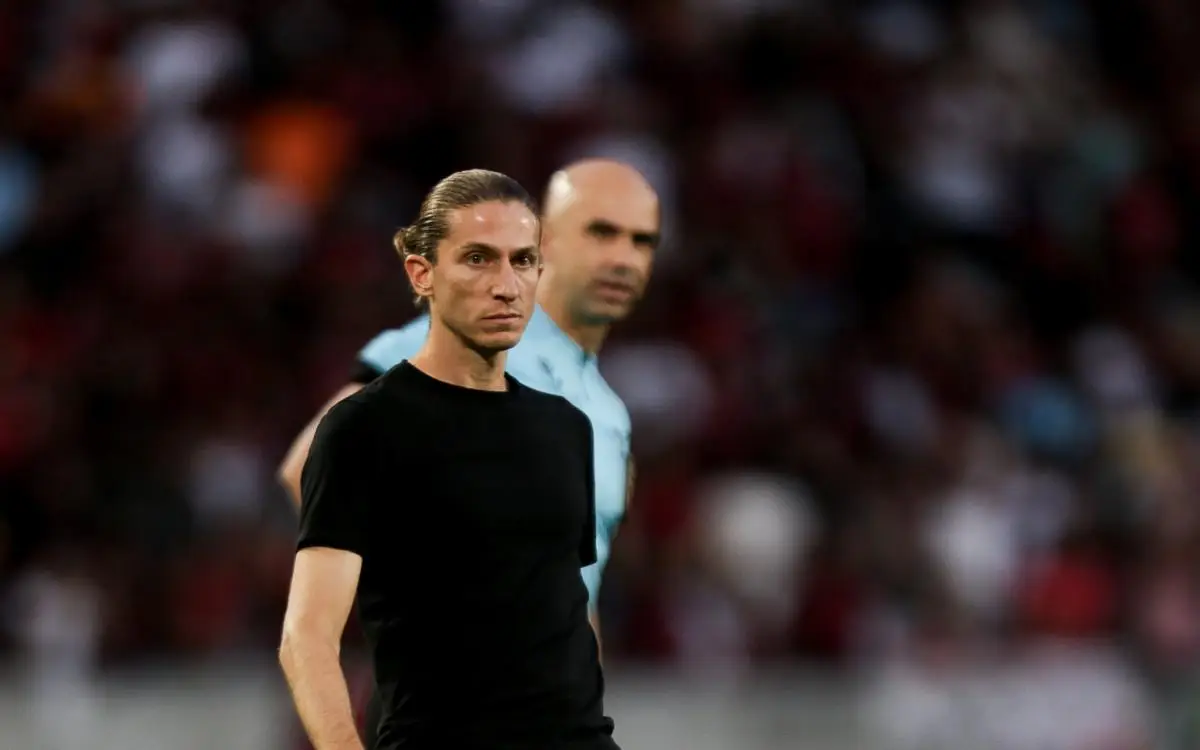 Filipe Luís, técnico do Flamengo