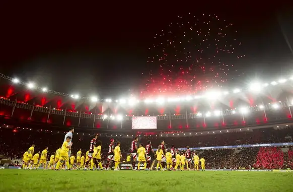 Flamengo foi segundo colocado no Grupo C da Libertadores (Foto: Adriano Fontes/Flamengo)