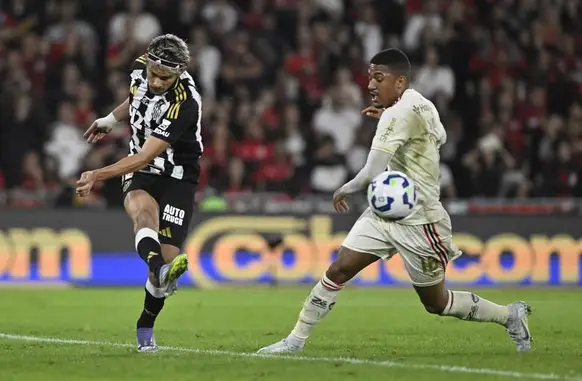Flamengo x Atlético-MG no Maracanã (Foto: André Durão/ge)