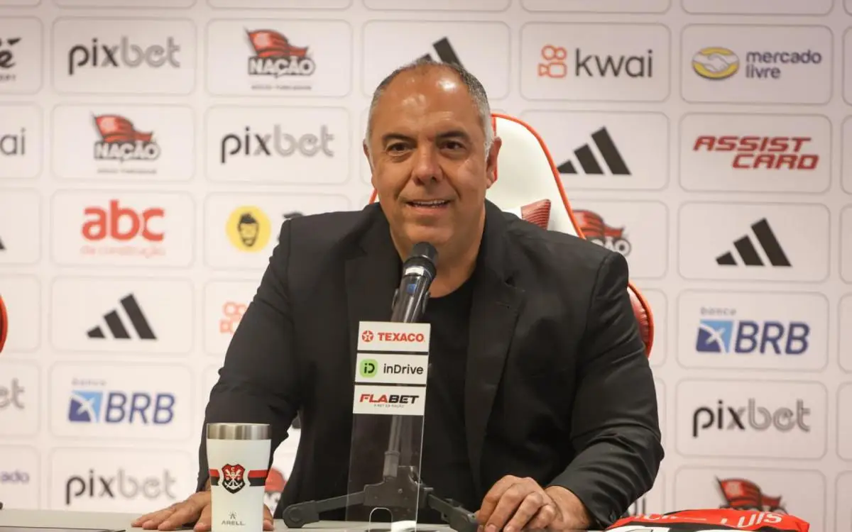 Marcos Braz, vice de futebol do Flamengo