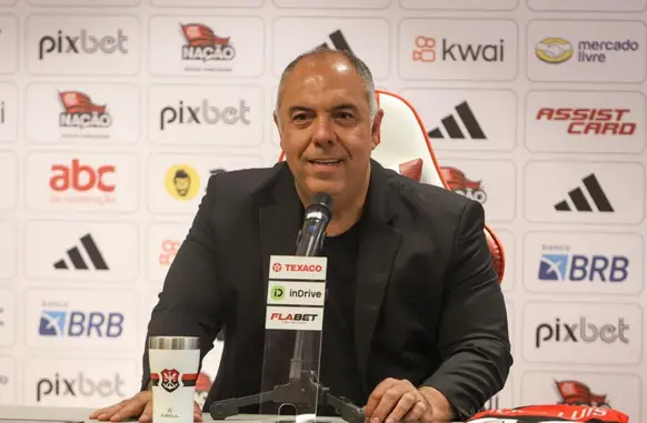 Marcos Braz, vice de futebol do Flamengo (Foto: Renan Areias/ Agência O Dia)