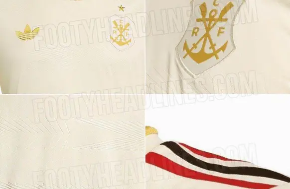 Possível nova terceira camisa do Flamengo (Foto: Reprodução/Footy Headlines)