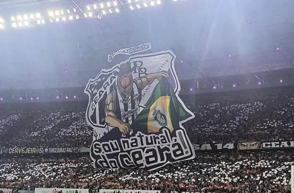 Torcida em Ceará x Flamengo (Foto: Kid Jr./SVM)