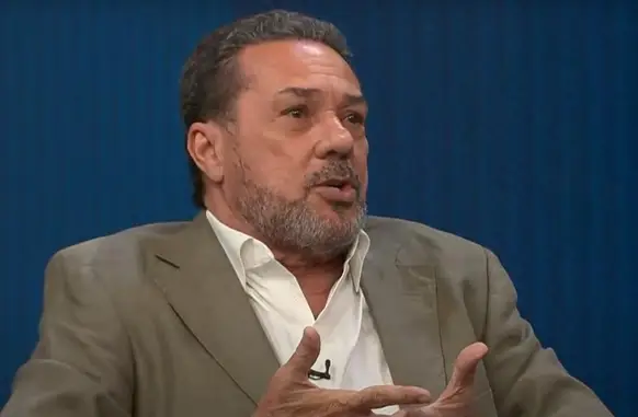 Vanderlei Luxemburgo, durante participação no programa 'Galvão e Amigos' (Foto: Reprodução / YouTube)