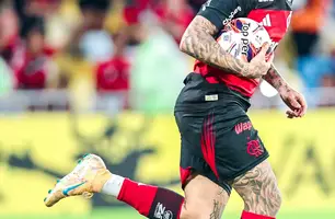 Everton Cebolinha fez o único gol do Flamengo no clássico (Foto: Gilvan de Souza / Flamengo)