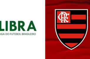 Flamengo busca definição da Libra para resolver impasse no contrato do Brasileirão (Foto: Divulgação/Libra e Flamengo)