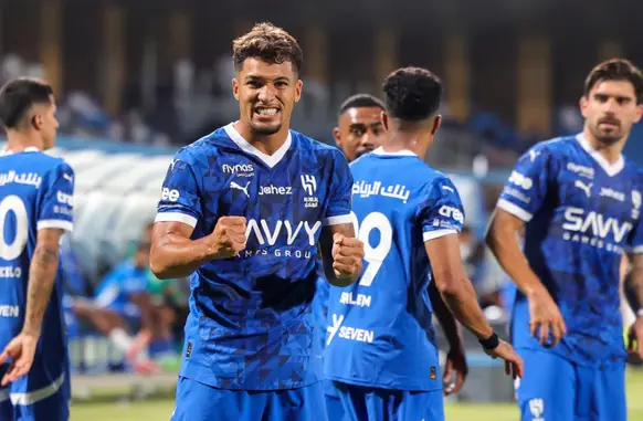 Marcos Leonardo soma 11 gols em 18 jogos pelo Al-Hilal nesta temporada (Foto: Fayez Nureldine / AFP)