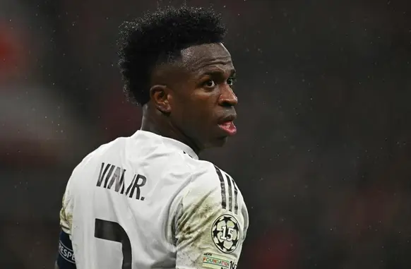 Vini Jr é um dos astros do Real Madrid (Foto: Paul Ellis / AFP)