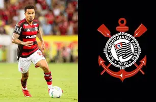 Allan é emprestado pelo Flamengo ao Corinthians; Dorival Júnior influencia (Foto: Reprodução / CRF / Corinthians)
