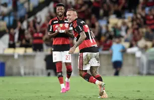 Cebolinha é o artilheiro do Flamengo em 2026. (Foto: André Durão)