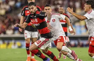 Flamengo empata em 1 a 1 com Internacional e permanece na 13ª posição (Foto: MAURO SILVA/MYPHOTO PRESS/ESTADÃO CONTEÚDO)