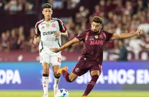 Flamengo não inverte derrota no primeiro jogo de um mata-mata desde 2022. (Foto: Reprodução / @ConmebolRecopa)