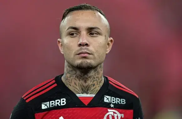Flamengo planeja renovar contrato de Cebolinha até 2030 (Foto: Reprodução / Thiago Ribeiro)