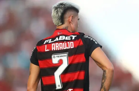 Luiz Araújo em negociações com o Atlético-MG, mas Flamengo nega acordo (Foto: Gilvan de Souza / Flamengo)