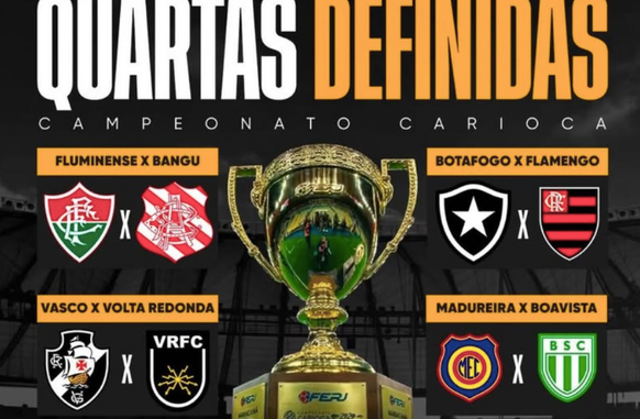 Times definidos (Foto: Reprodução / Redes sociais)