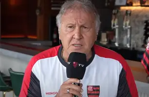 Zico fala sobre Flamengo x Chelsea na FlamengoTV (Foto: Reprodução / Flamengo TV)